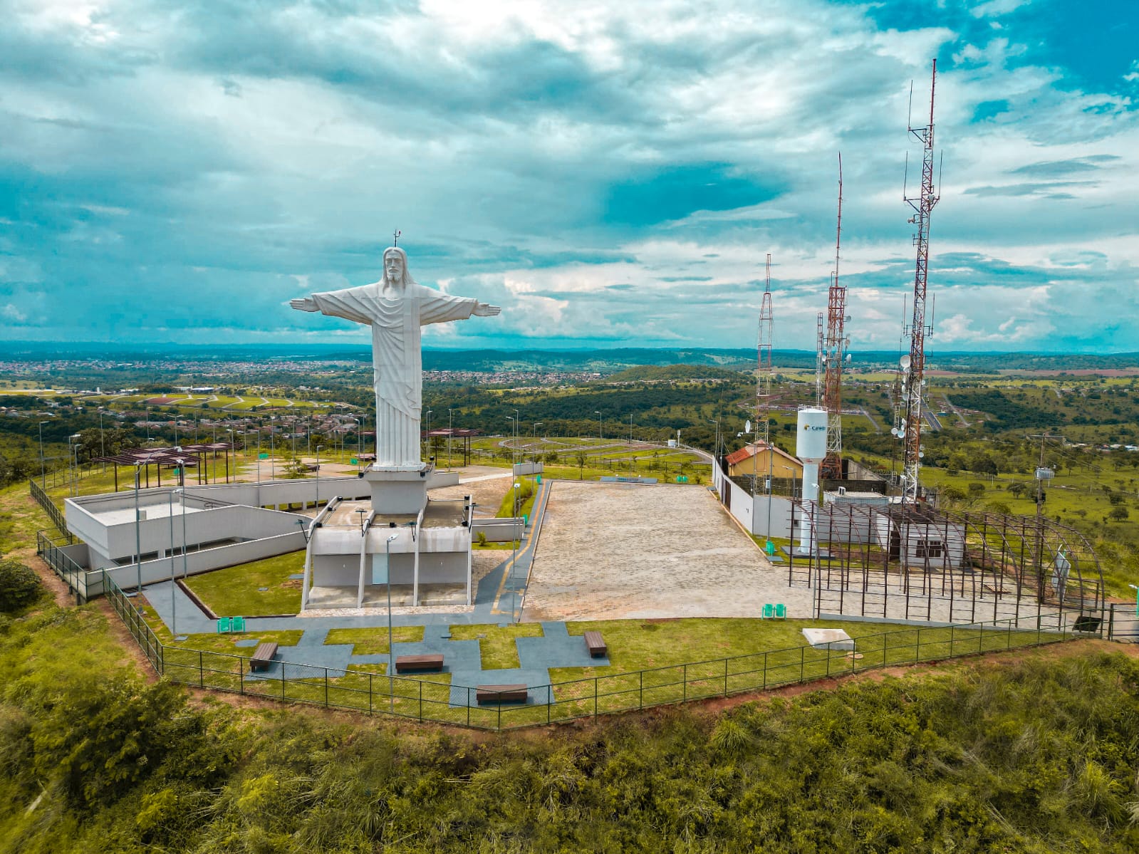Cartão Postal Senador Canedo — Ponte do Cristo